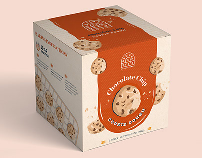 Ree Ree Dough Cookie Packaging Design