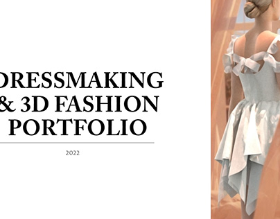 Dressmaking & 3D Fashion Portfolio