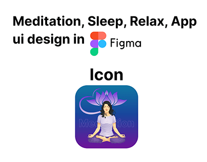 Meditation, App ui design in figma