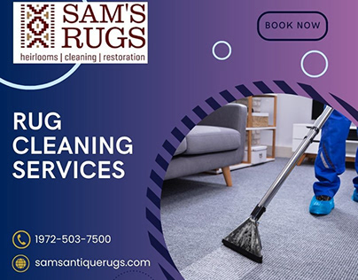 Your Rugs With Sam's Oriental Rug Cleaning Services