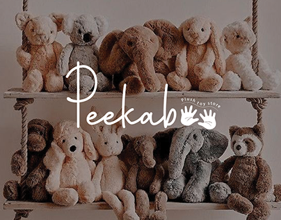 PEEKABOO- Plush Toy Store Branding Project