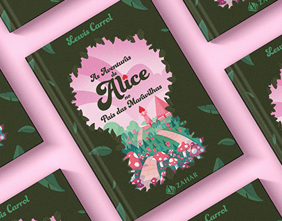 Alice in Wonderland | Book illustrations and design