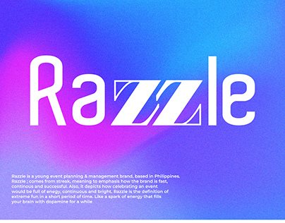 Razzle Logo Brand Identity design