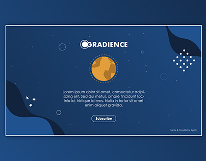Gradience - Web Page Design