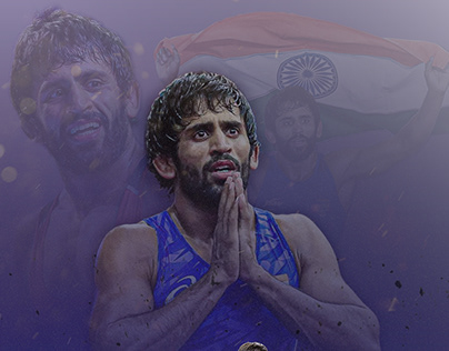 indian wrestler poster