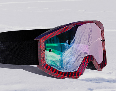 Ski Carbon Fiber googles