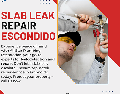 slab leak repair Escondido