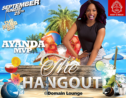 The Hangout Event Pack - Promo flyers including artists