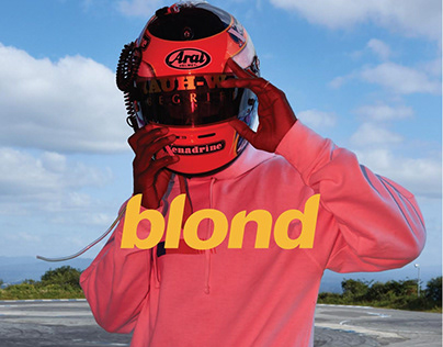 Cover disclosure of Frank Ocean's "blonde" album