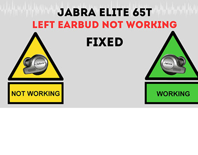 Jabra Elite 65t Left Earbud Not Working