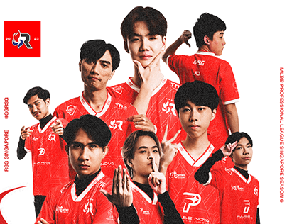 RSG SG - MPL Singapore Season 6 Jersey & Poster Design