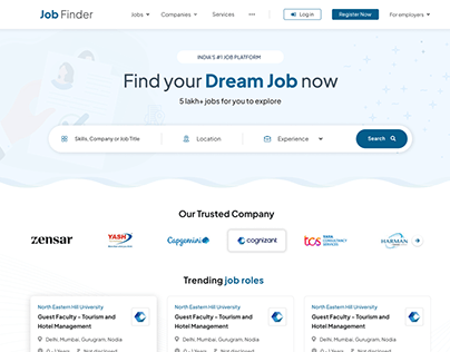 Job Portal (Landing Page)