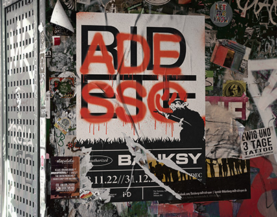 RIDETE ADESSO - Banksy Exhibition // Concept
