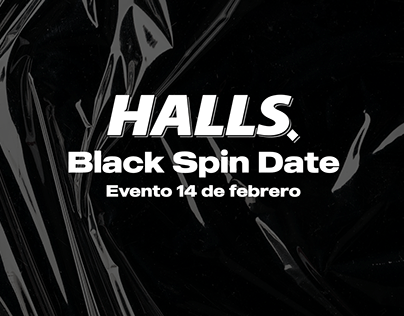HALLS Black Spin Date
