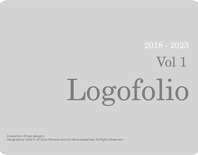 Project thumbnail - LogoFolio 2018-2023. Vol 1