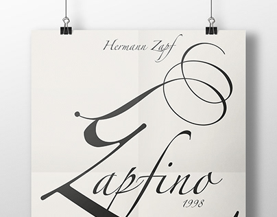 Zapfino Brochure-Poster