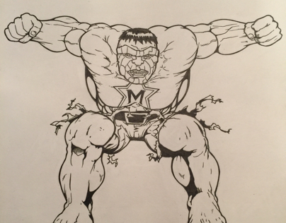 The Thing and The Hulk hybrid