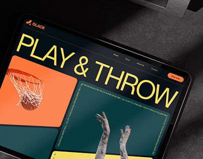 Basketball Product Web Design