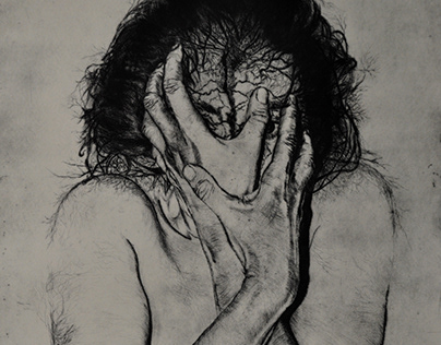 "Method of exhaustion", dry point