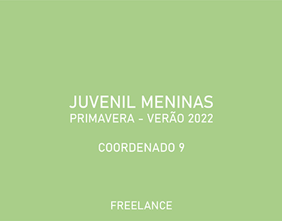 FREELANCE - JUVENIL MENINAS - COLEÇÃO 9
