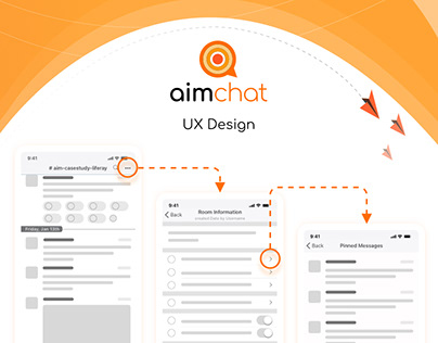 AimChat - corporate messenger. UX Strategy