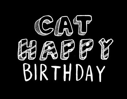 Cat Happy Birthday: The birth of the Drypoint Cat Film