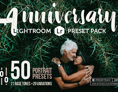 Anniversary - 50 Lightroom Presets Collection