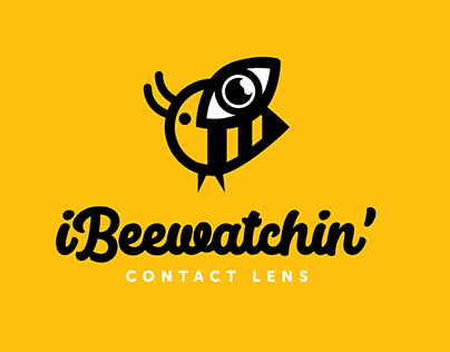 iBeeWatchin' Contact Lens Logos