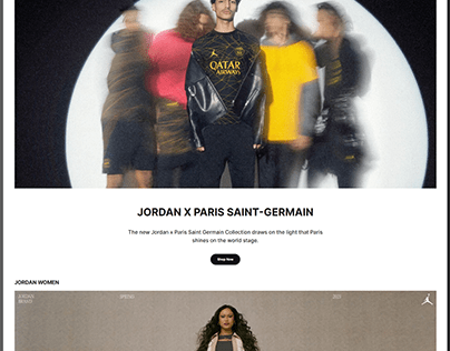 Nike's Website