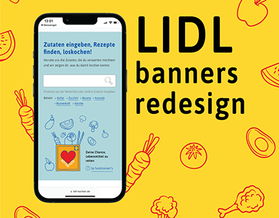 Lidl banners redesign