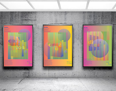 Color & Light Exhibition Posters