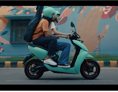 Ather Energy Scooty ad
