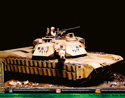 Egyptian M1A2 Abrams MBT
