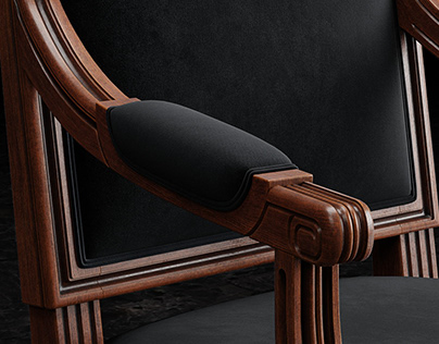Louis XVI Chair modeling