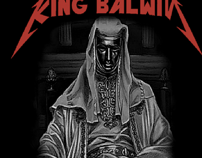 Design T-shirt Vintage 90's KING BALWIN
