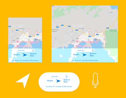 Maps Navigate App Uİ Design