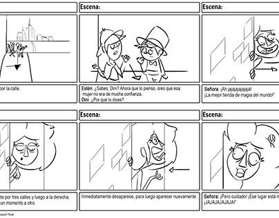 Losing the way (Piloto) (Story board/ Animation)