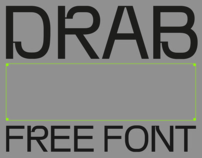 DRAB Free font