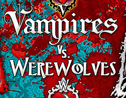 Vampires vs. Werewolves mailer promo