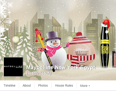 Maybelline Christmas designs 2016