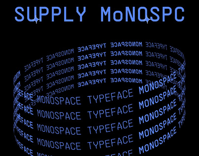 MoNOSPC TYPEFACE • Animated Type