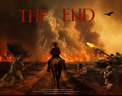 "THE END" (Cinematic Poster)