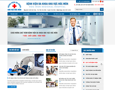 Hospital template bootstrap