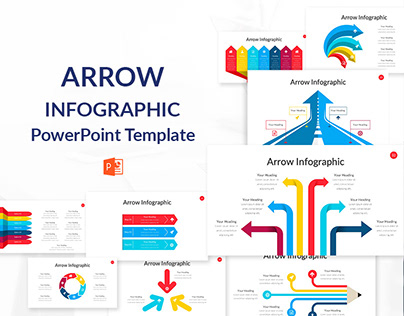 Arrow Infographic PowerPoint Template