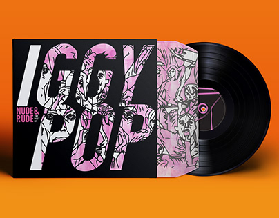 Vinyl Design- Iggy Pop