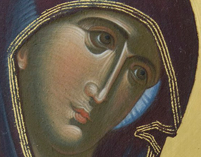 The Virgin Mary icon