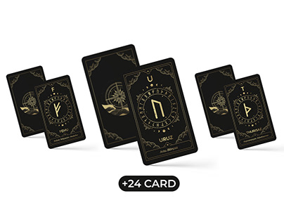 Başak Günay | Rune Card Design