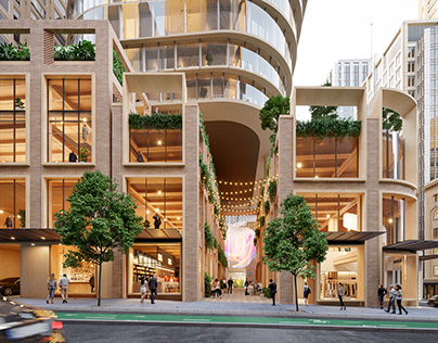 Urban Laneway + Commercial Complex, Sydney, Australia