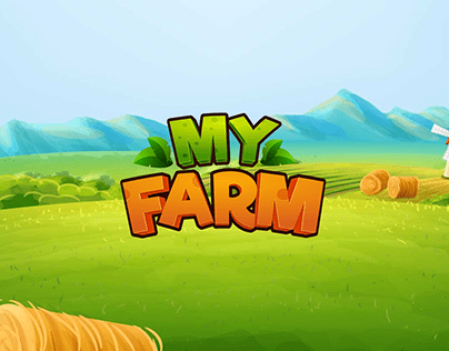 UI LandingPage Game My Farm -Blockchain Web3 Crypto