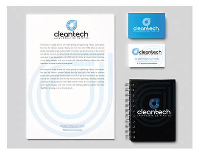 Cleantech - Logomarca/Manual de Identidade Visual